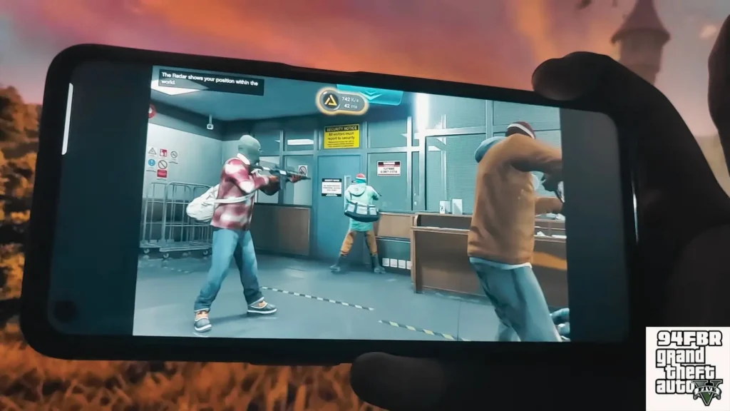 GTA 5 on Mobile Through Cloud Gaming